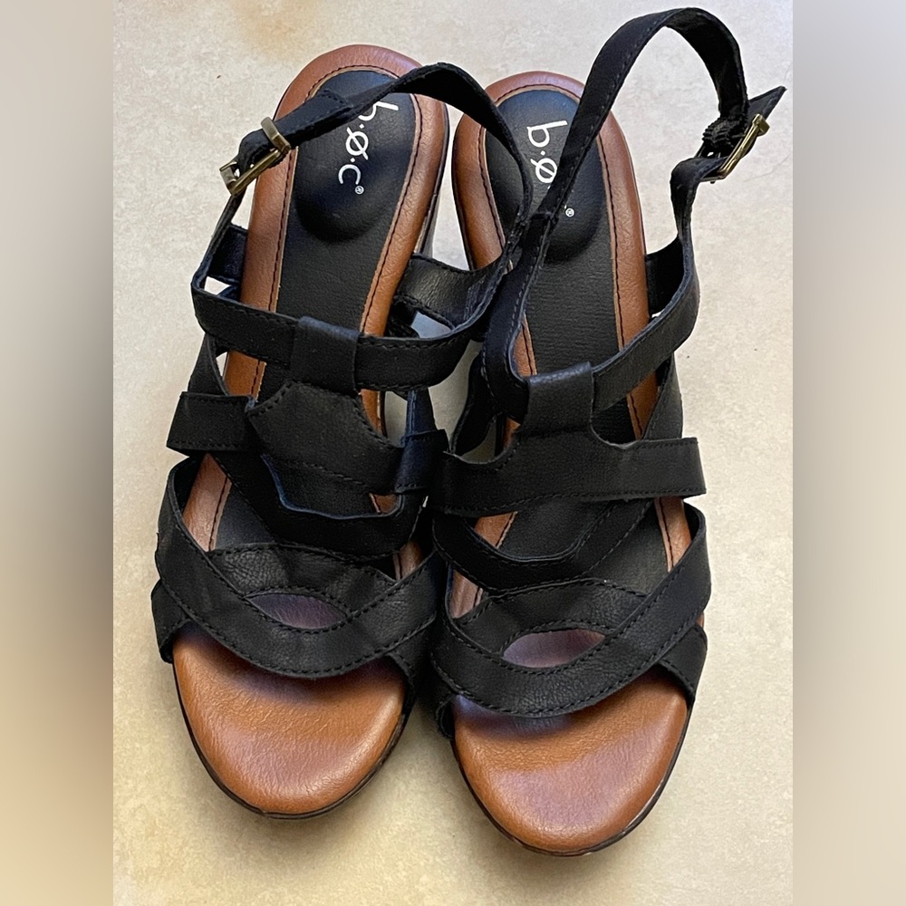 b.o.c Marybeth Women’s Strappy Sandals / Size-9M Black